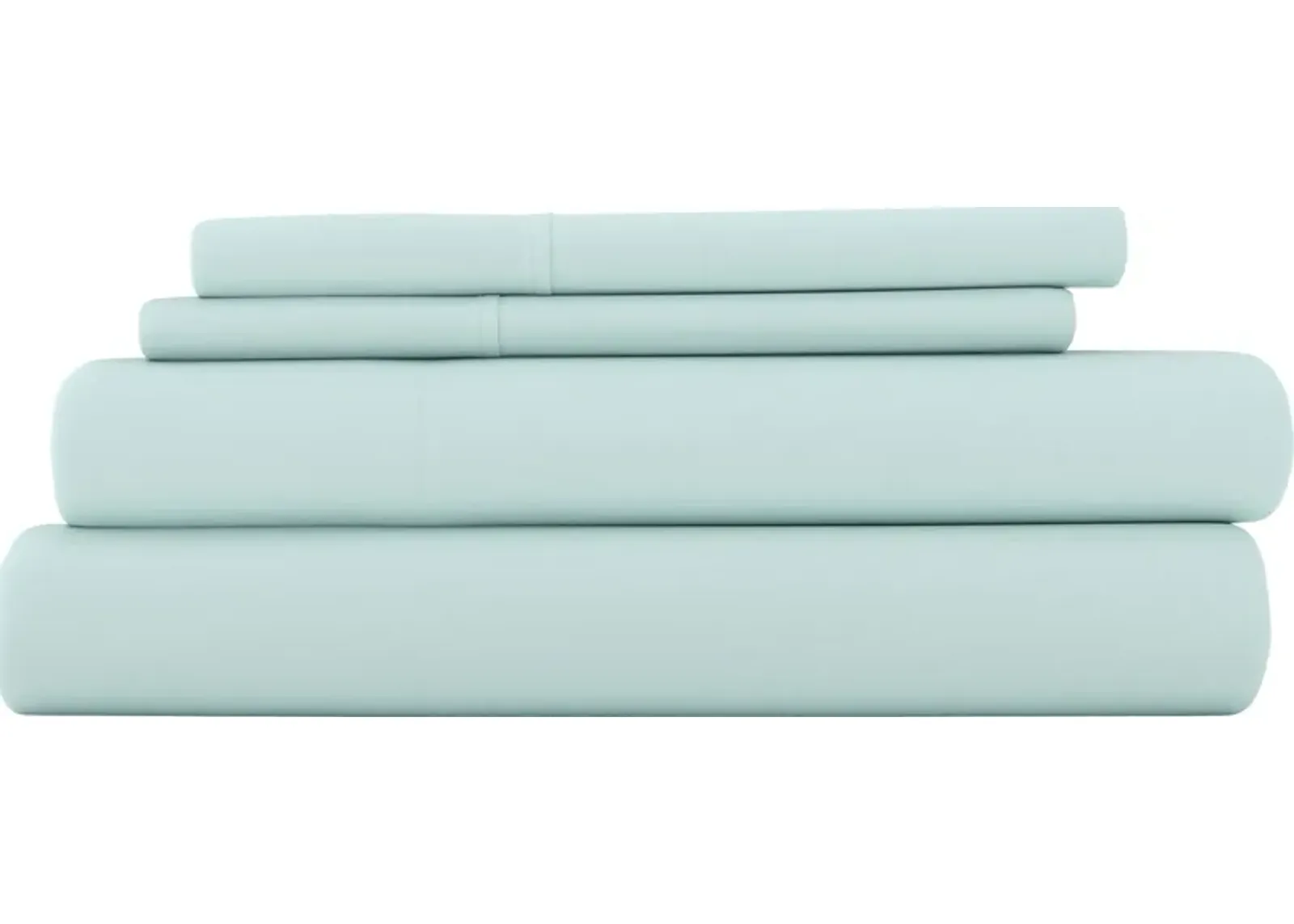 Belden Landing Blue 4 Pc King Bed Sheet Set