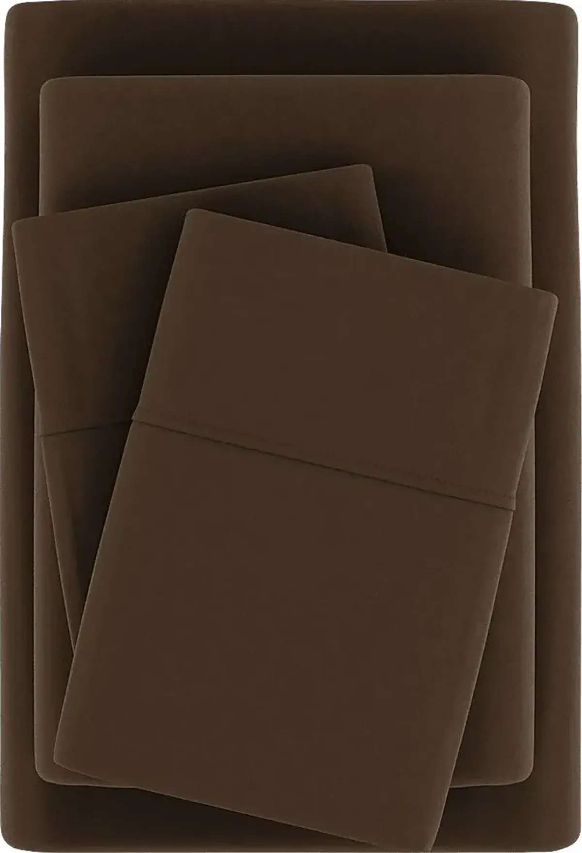 Belden Landing Brown 4 Pc King Bed Sheet Set