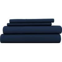 Belden Landing Navy 4 Pc Queen Bed Sheet Set