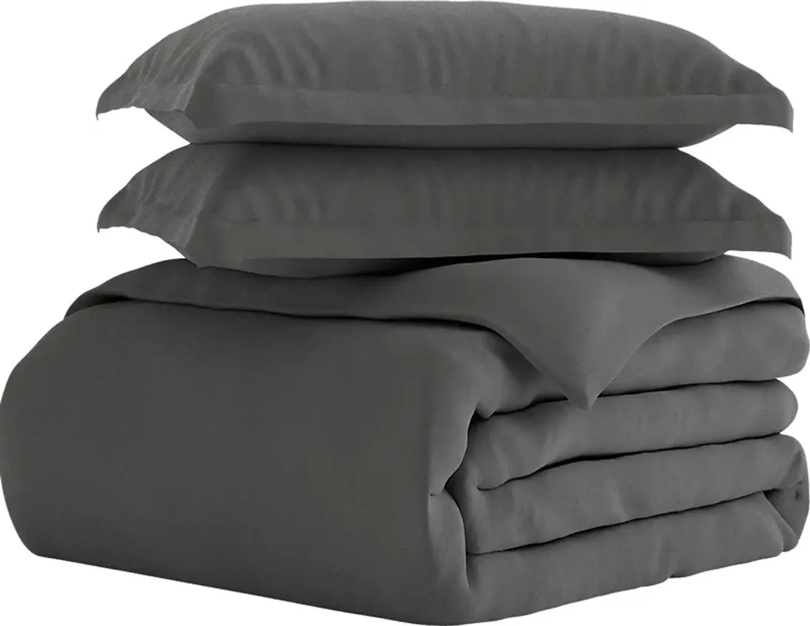 Belden Landing I Gray 3 Pc King Duvet Set