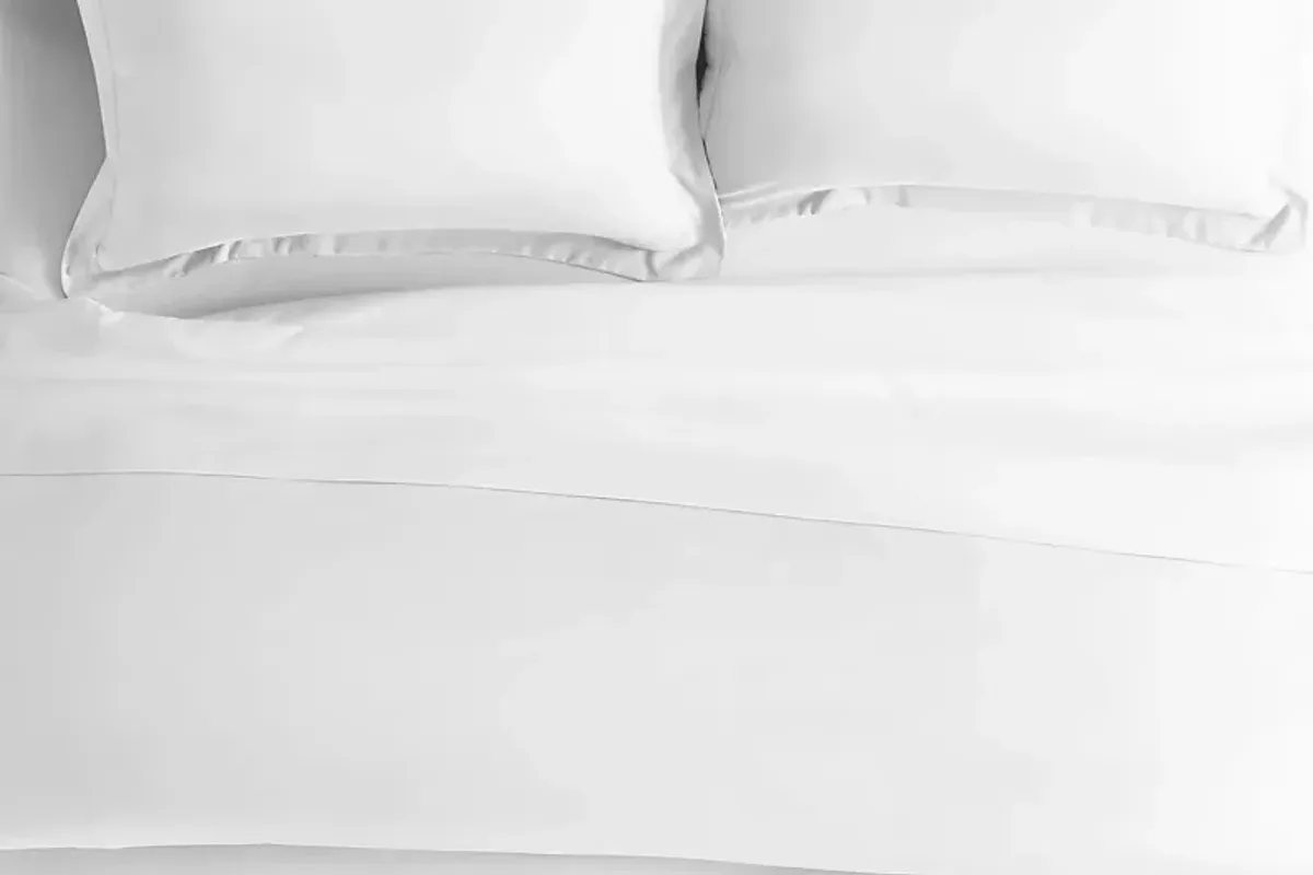 Belden Landing I White 3 Pc King Duvet Set