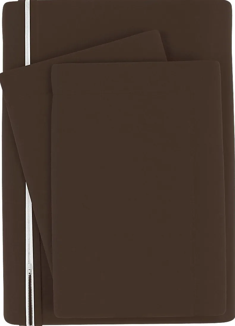 Belden Landing I Brown 3 Pc Queen Duvet Set