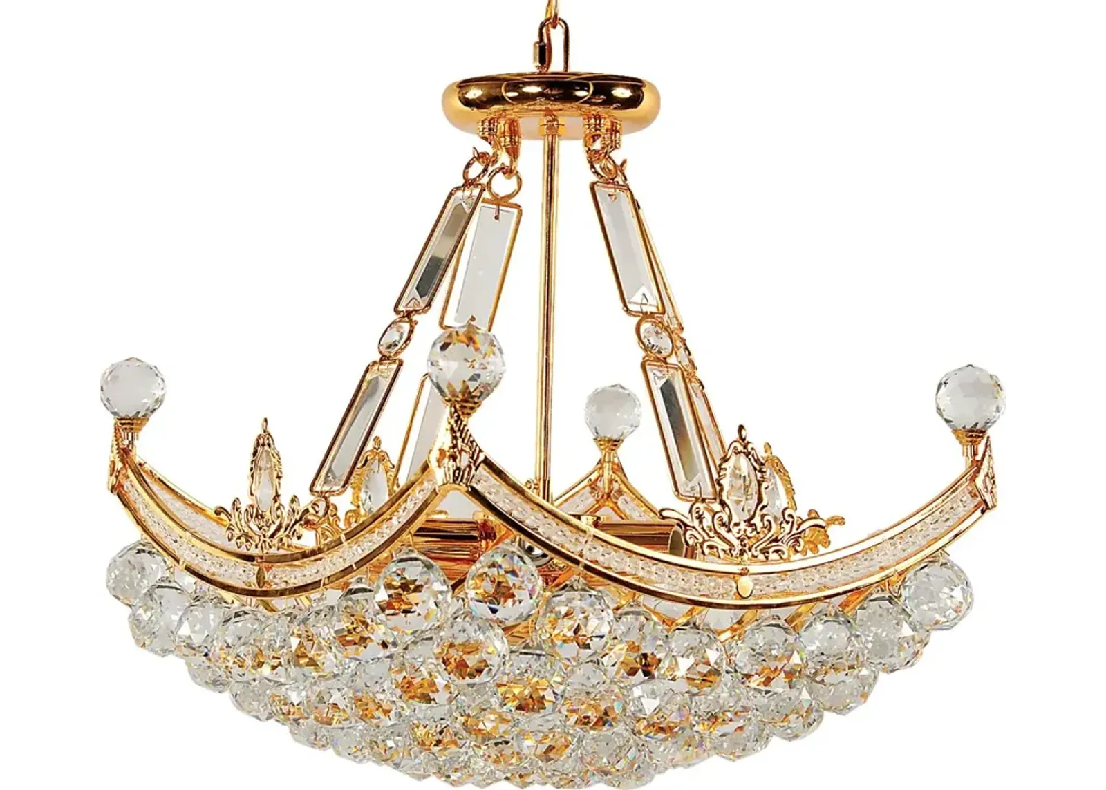 Deneb Gold Chandelier