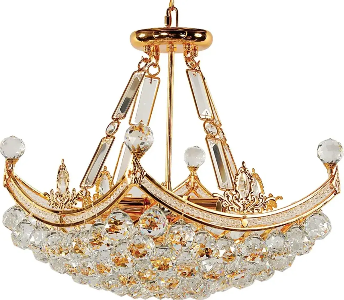 Deneb Gold Chandelier