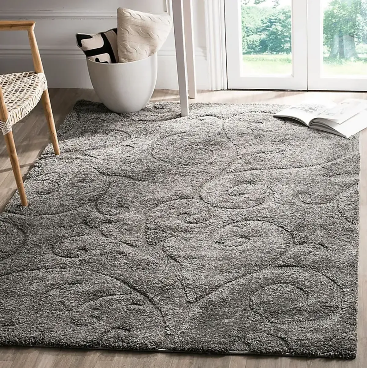 Morina Gray 5'3 x 7'6 Rug