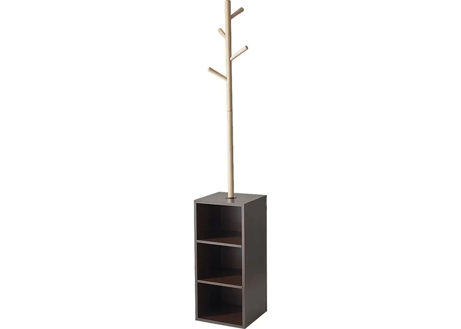 Hathon Walnut Coat Rack