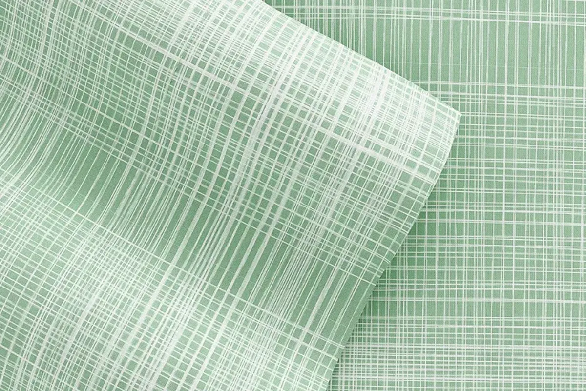 Belden Landing IX Green 4 Pc Queen Bed Sheet Set