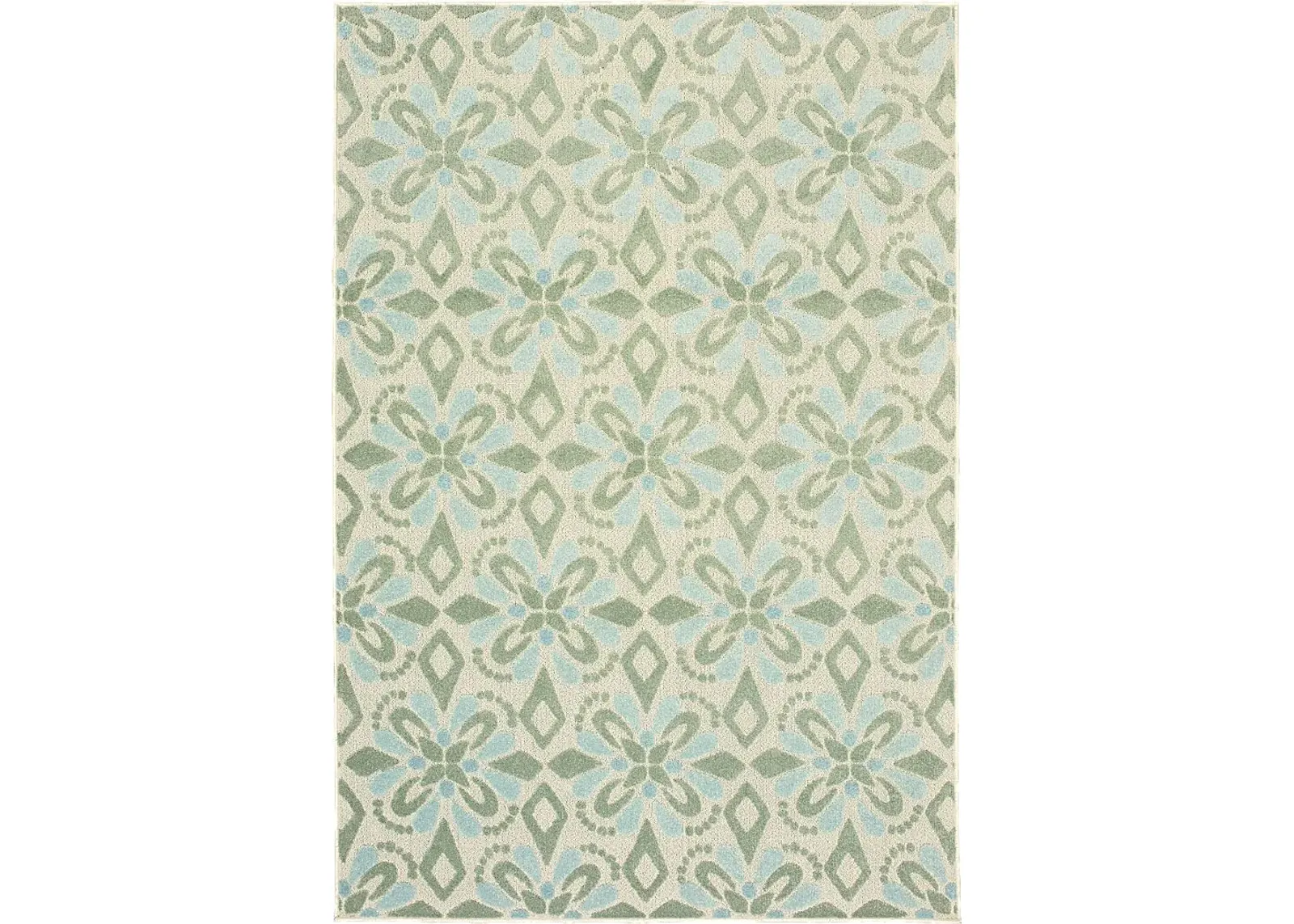 Nakora Ivory 6'7 x 9'6 Rug