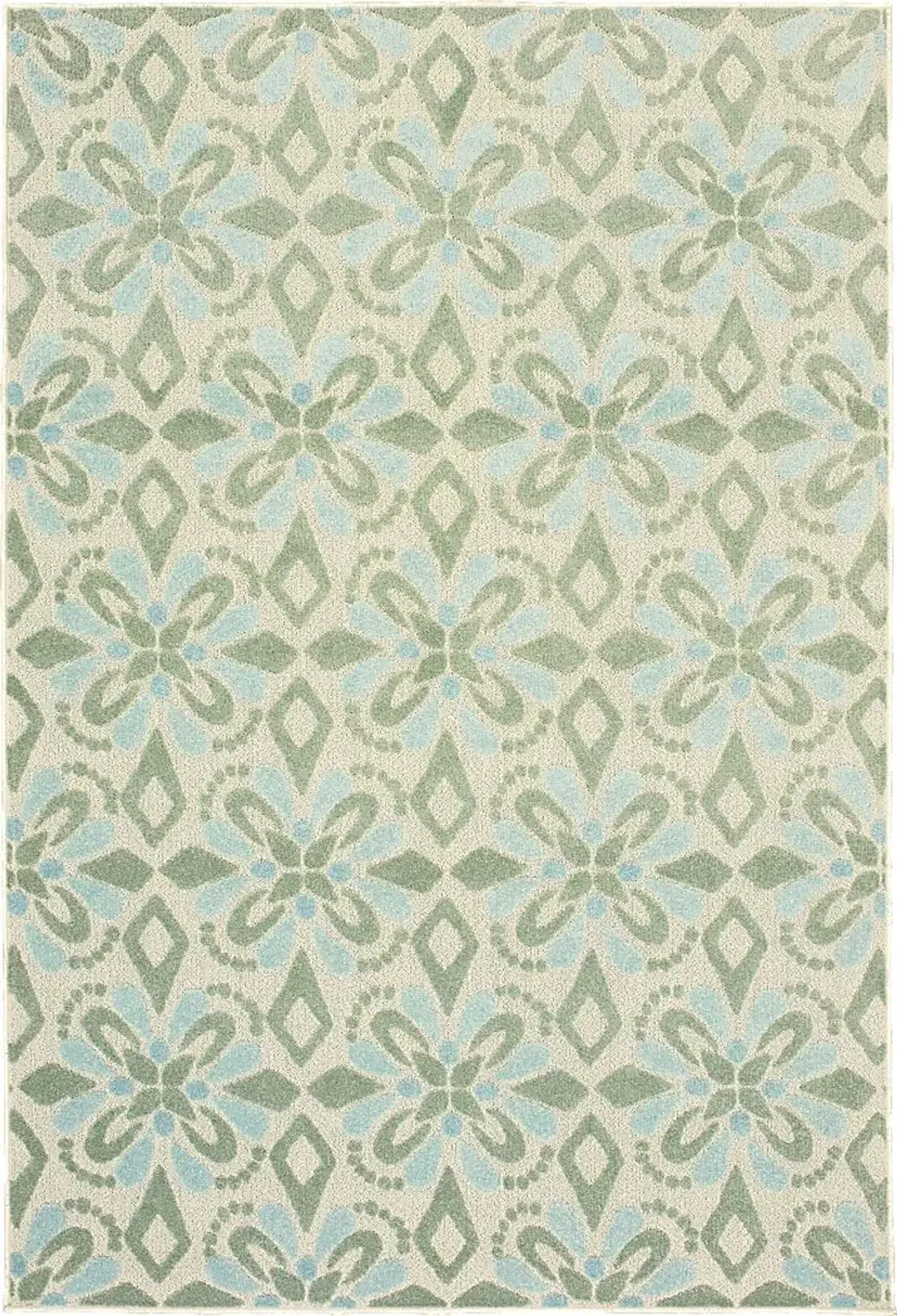 Nakora Ivory 6'7 x 9'6 Rug