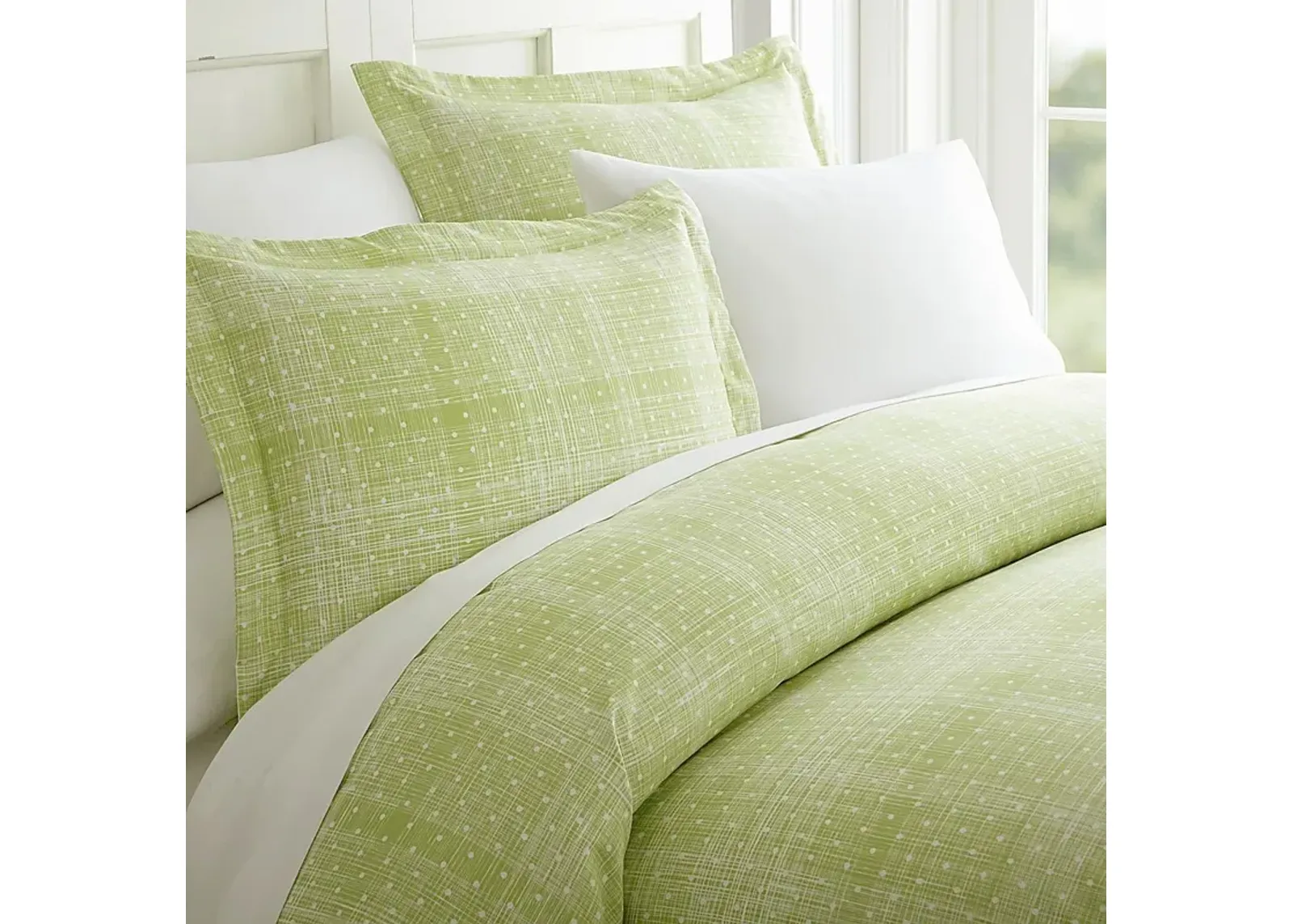 Belden Landing XIV Moss 4 Pc King Bed Sheet Set