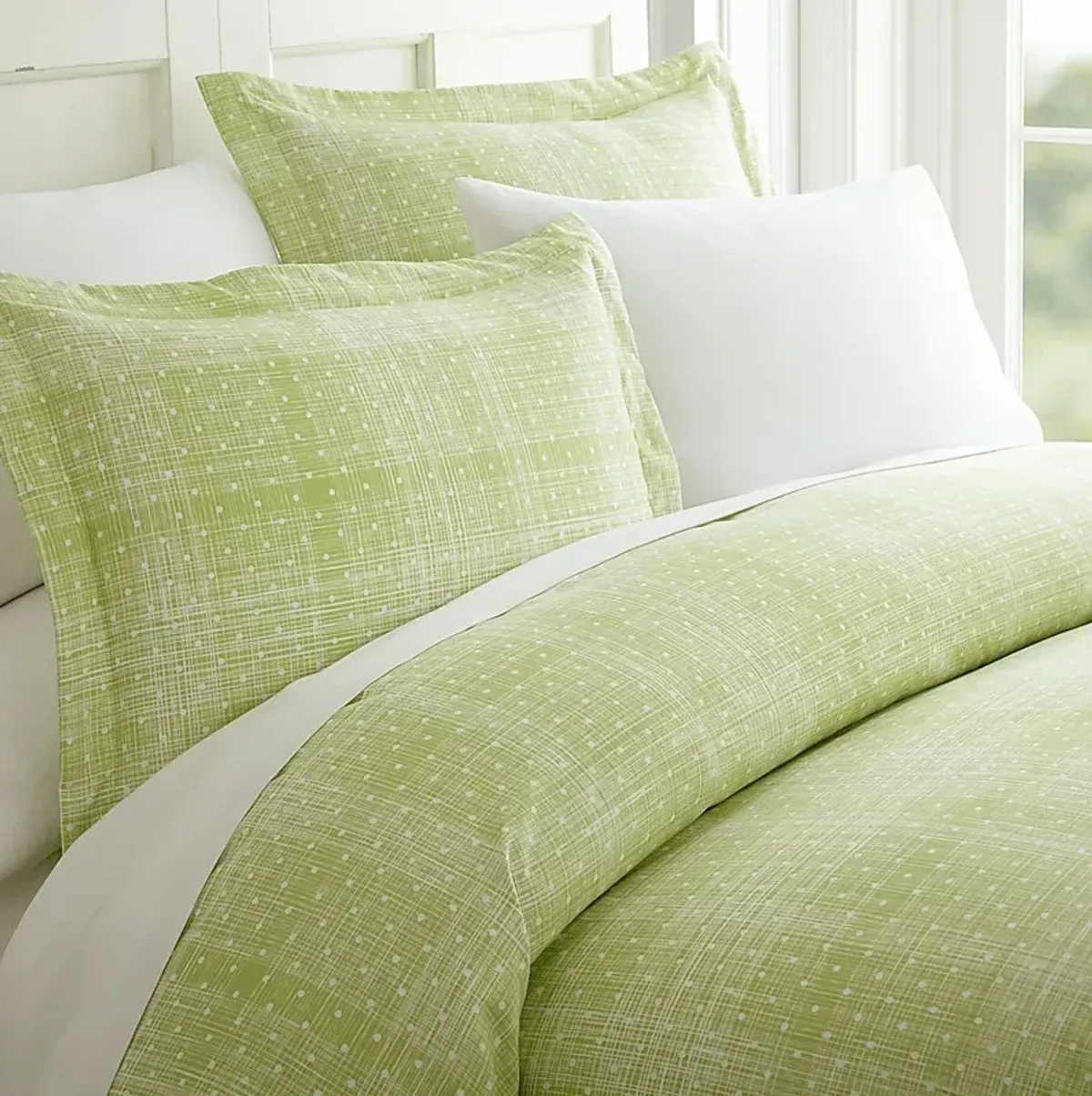 Belden Landing XIV Moss 4 Pc King Bed Sheet Set