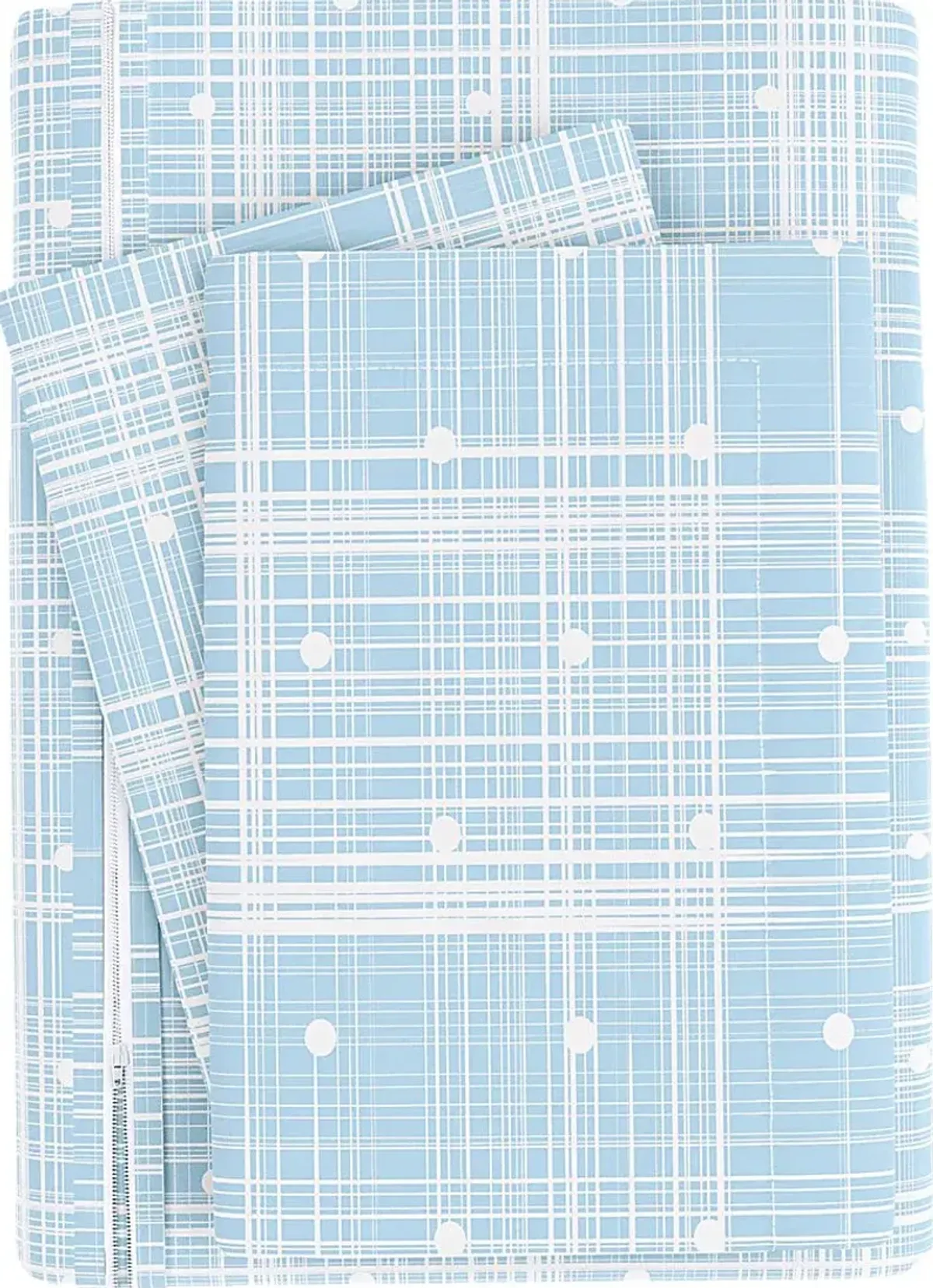 Belden Landing XVIII Aqua 3 Pc King Duvet Set