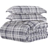 Belden Landing XVIII Navy 3 Pc Queen Duvet Set