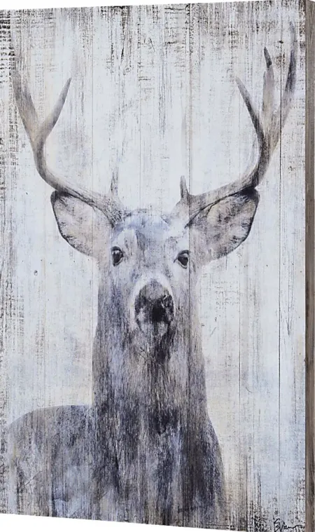 Watchful Deer Brown Artwork