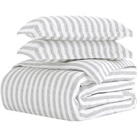 Belden Landing XXI Light Gray 3 Pc Queen Duvet Set