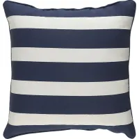 Maury Navy Accent Pillow