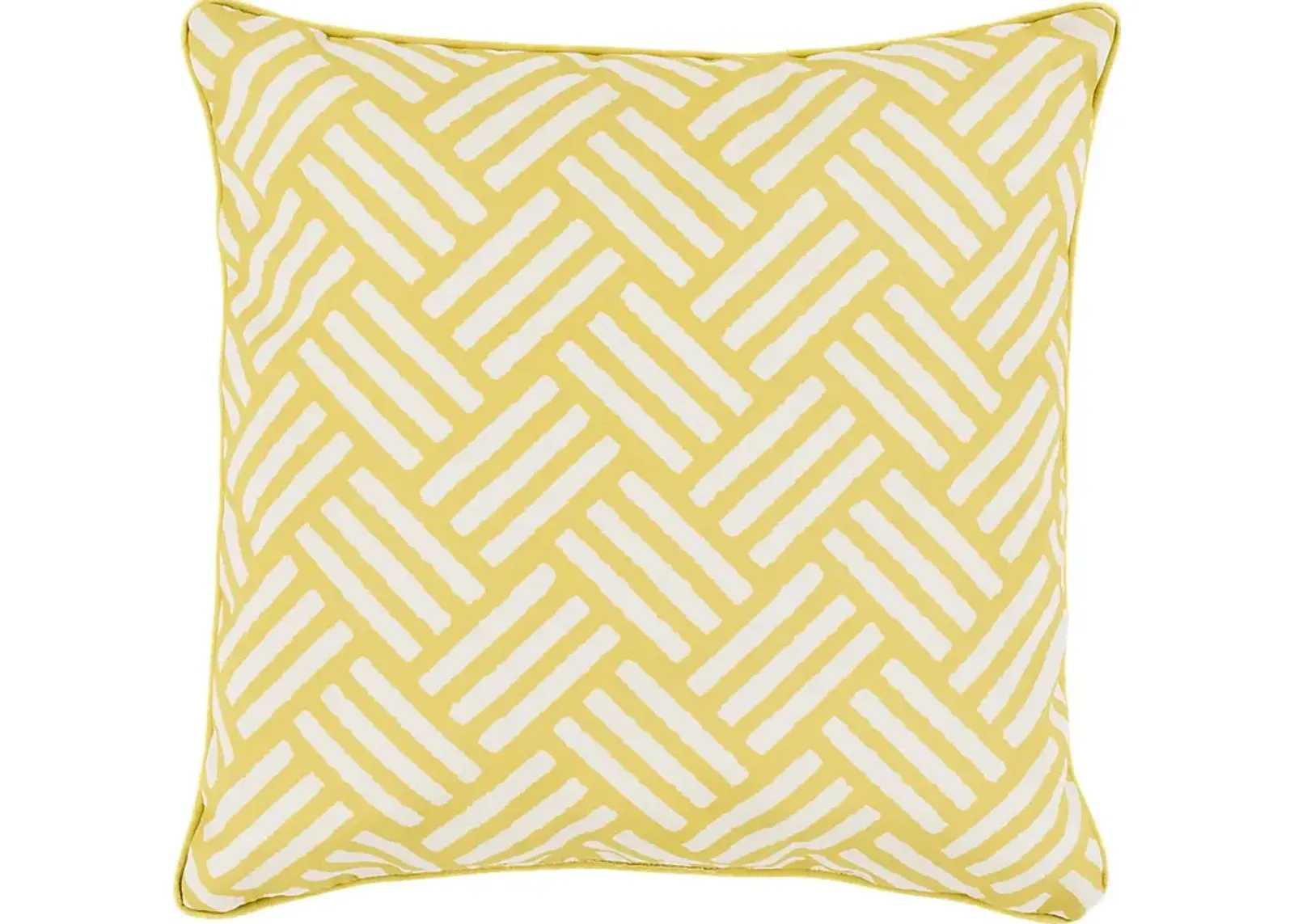 Celisa Yellow Indoor/Outdoor Accent Pillow