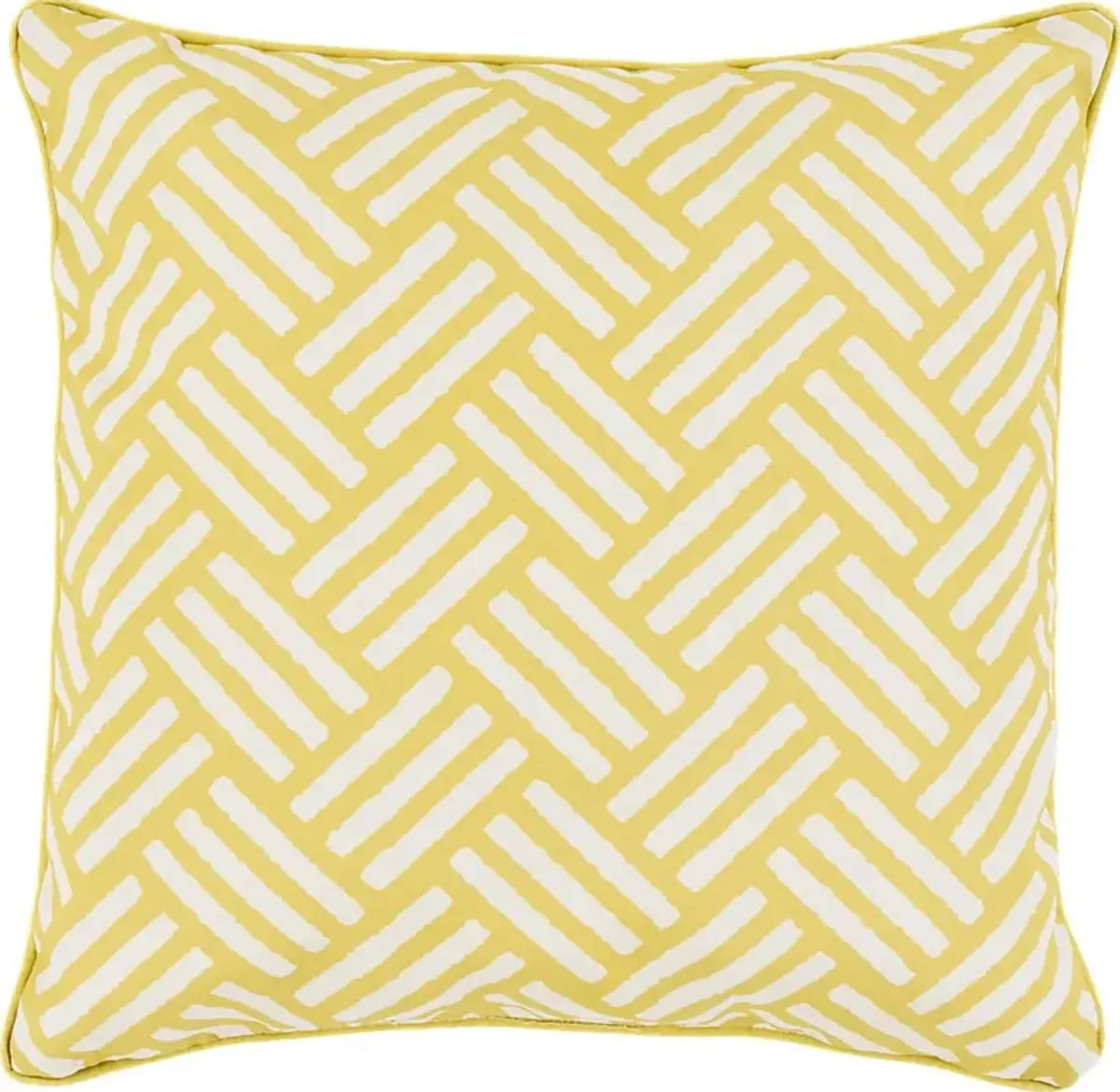 Celisa Yellow Indoor/Outdoor Accent Pillow