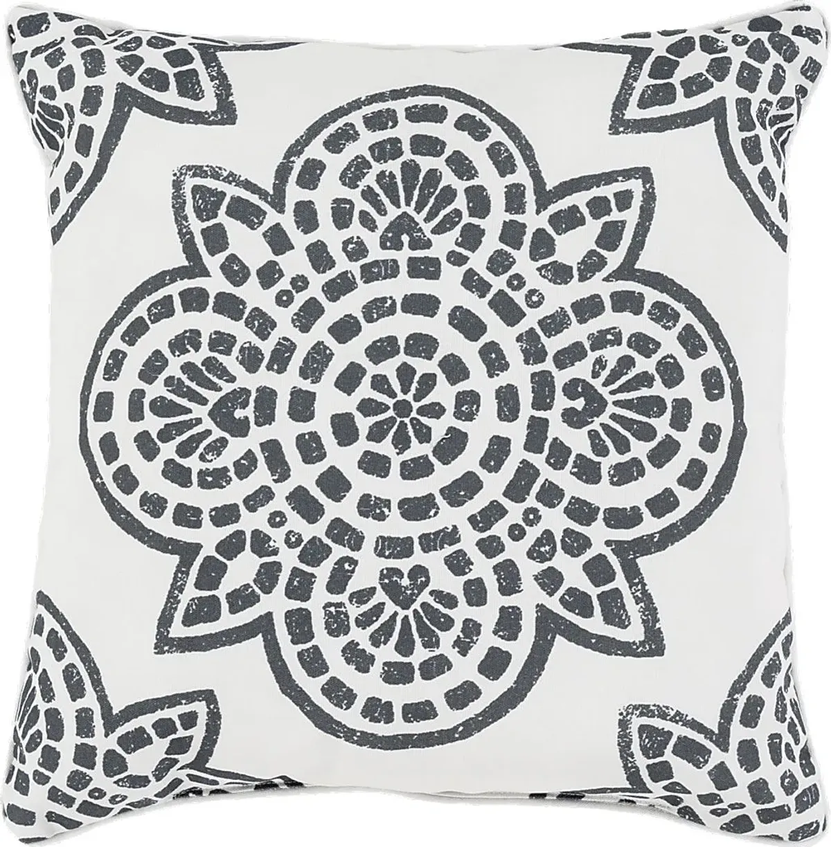 Allanna Black Indoor/Outdoor Accent Pillow