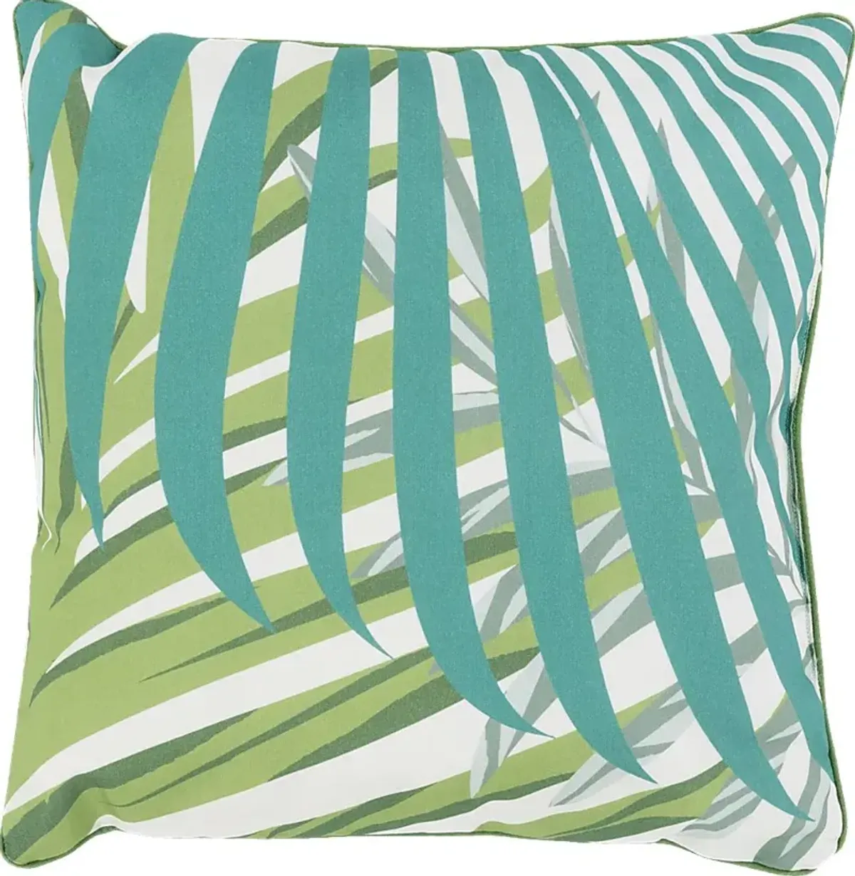 Luanna Green Indoor/Outdoor Accent Pillow