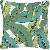 Maliana Green Indoor/Outdoor Accent Pillow