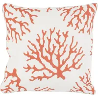 Alohi Orange Indoor/Outdoor Accent Pillow