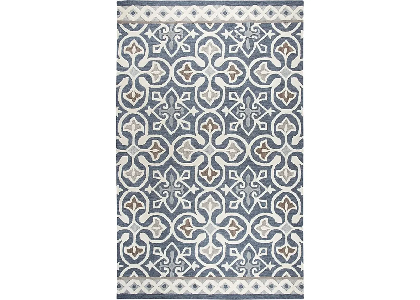 Embry Blue 8' x 10' Rug