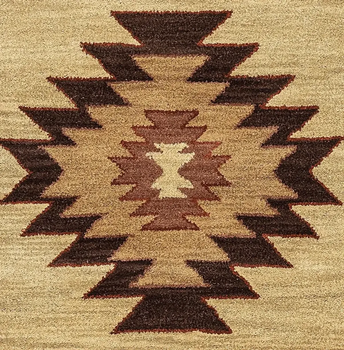 Ahnika Beige 6'6 x 9'6 Rug