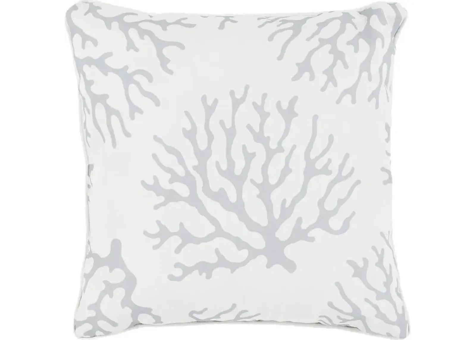 Alohi Gray Indoor/Outdoor Accent Pillow