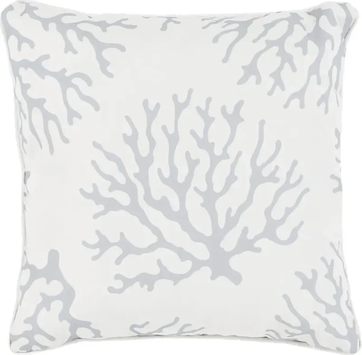 Alohi Gray Indoor/Outdoor Accent Pillow