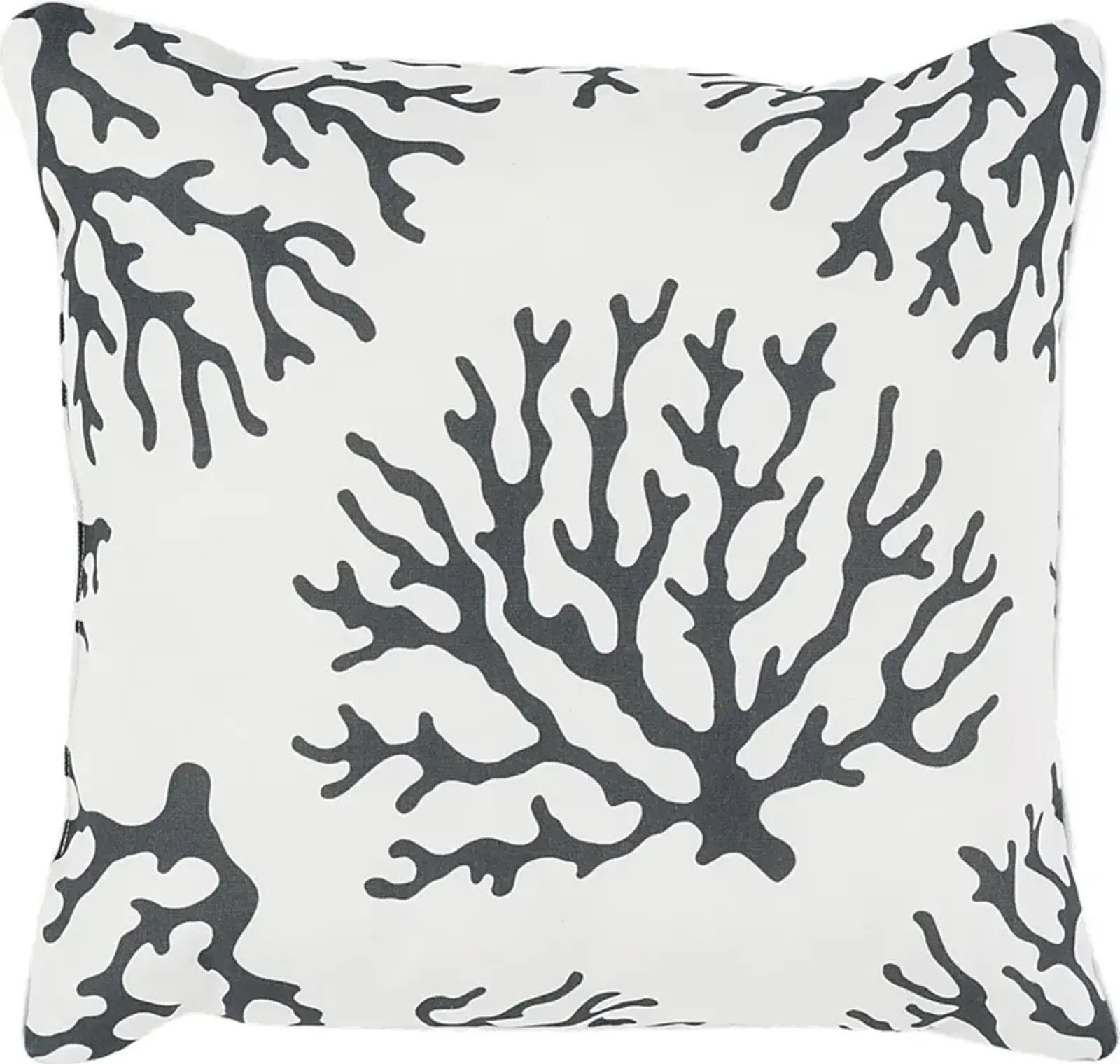 Alohi Black Indoor/Outdoor Accent Pillow