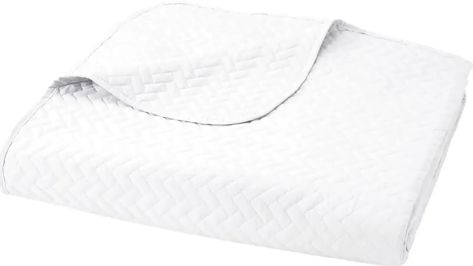 Belden Landing XXII White 3 Pc King Coverlet Set