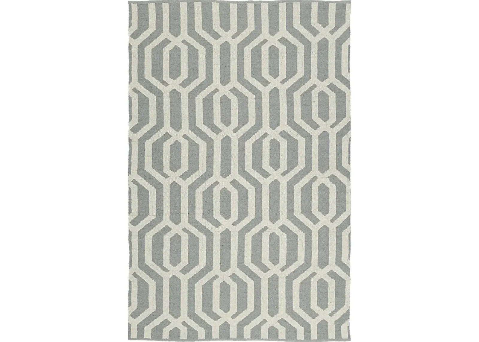 Haimon Gray 8' x 10' Indoor/Outdoor Rug