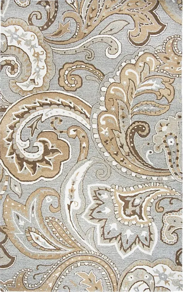 Adahlia Gray 3' x 5' Rug