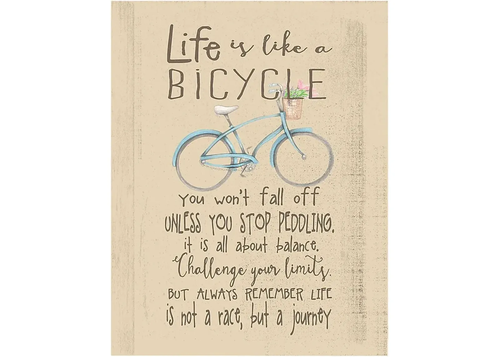 Kids Life is Like a Bicycle Artwork