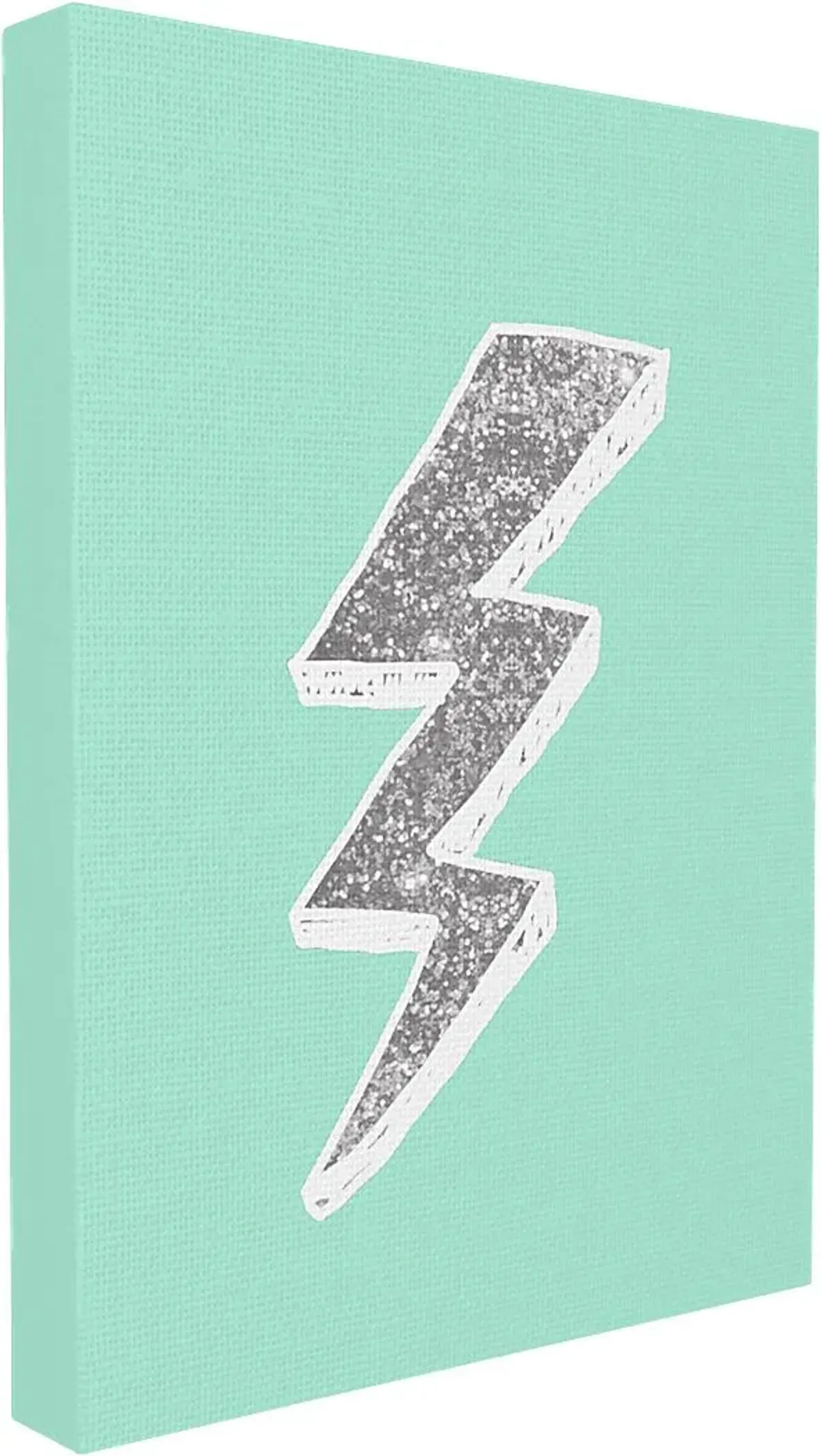 Kids Graphic Lightning Bolt Teal Artwork