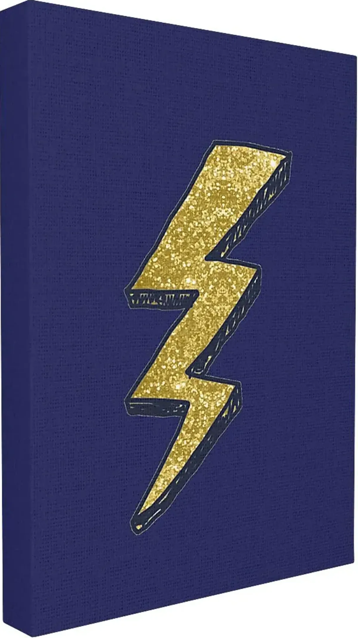 Kids Graphic Lightning Bolt Navy Artwork