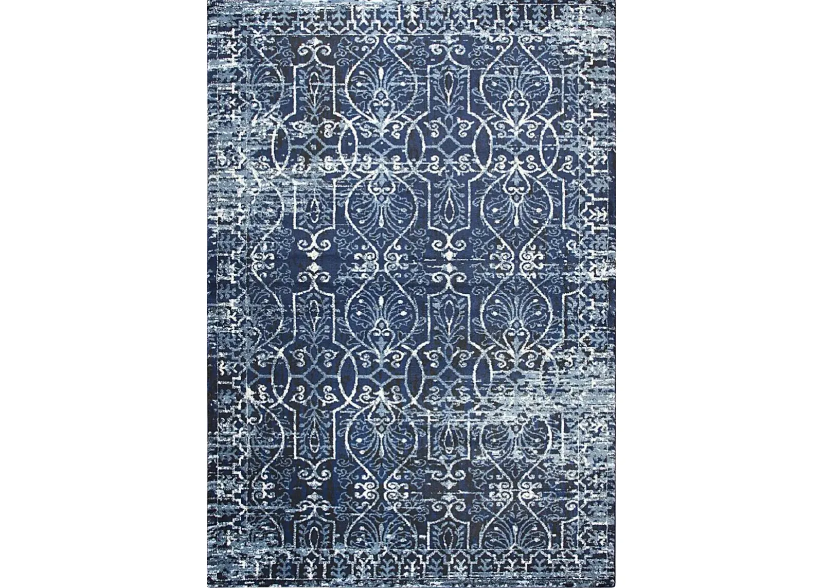 Clarae Blue 7'10 x 10'10 Rug