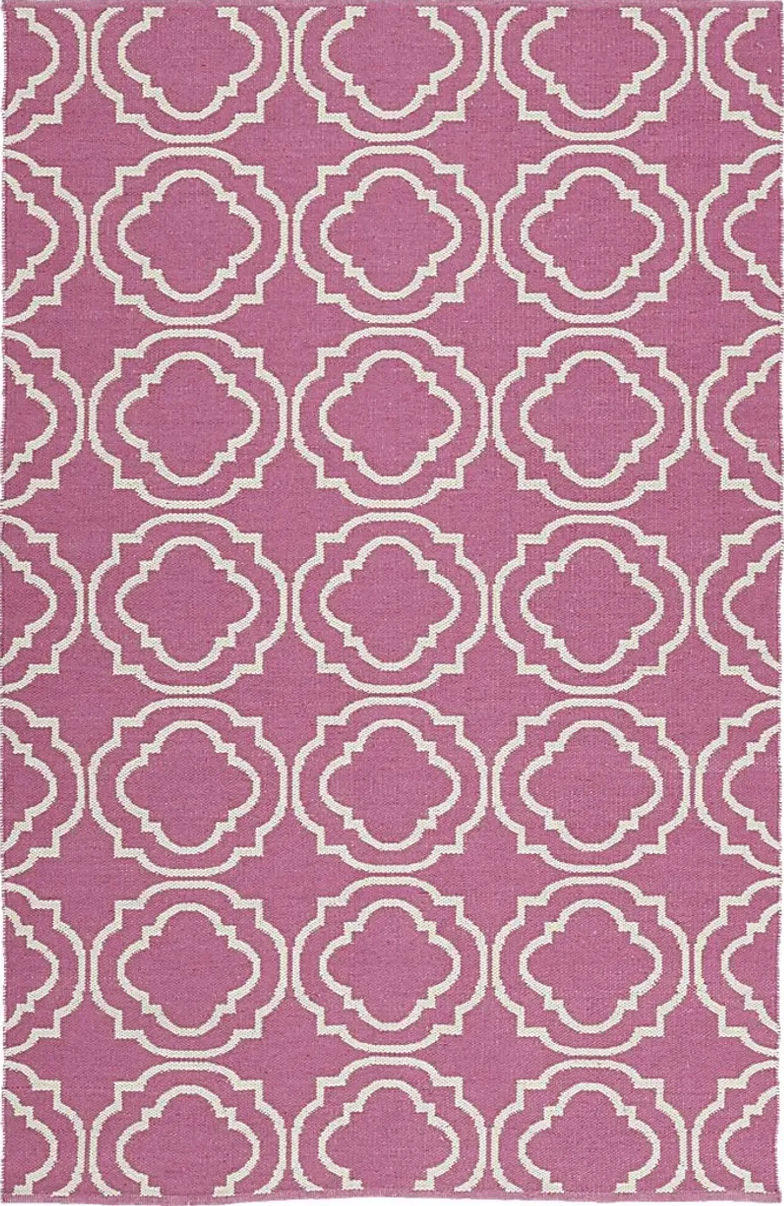 Diaz Pink 8' x 10' Indoor/Outdoor Rug