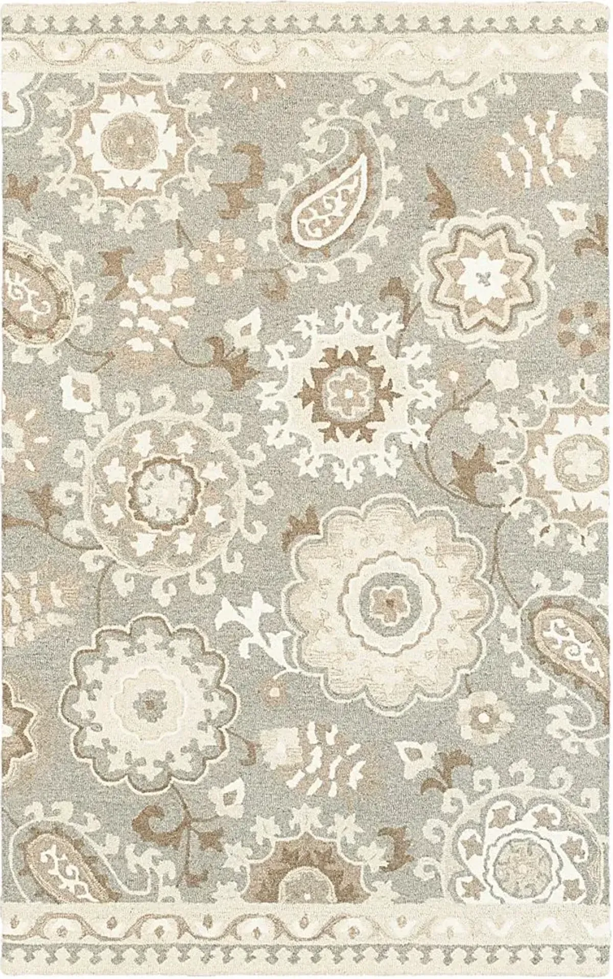 Summerton Gray 5' x 8' Rug