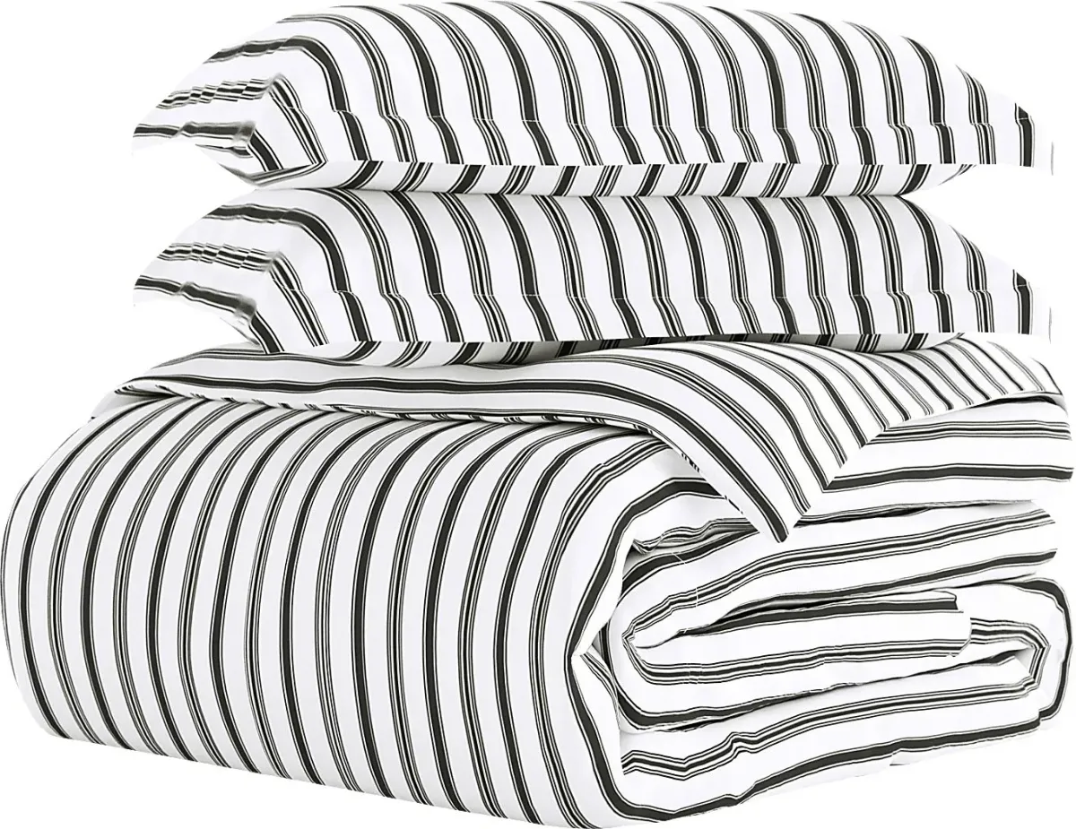 Belden Landing XXXI Gray 3 Pc King Duvet Set