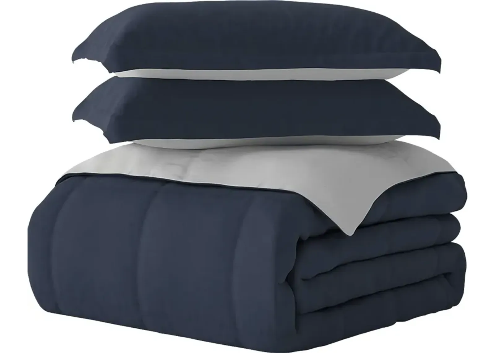 Belden Landing XXXIV Navy 3 Pc King Comforter Set