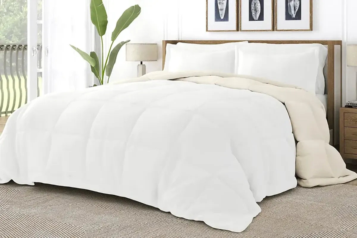 Belden Landing XXXIV White 3 Pc King Comforter Set