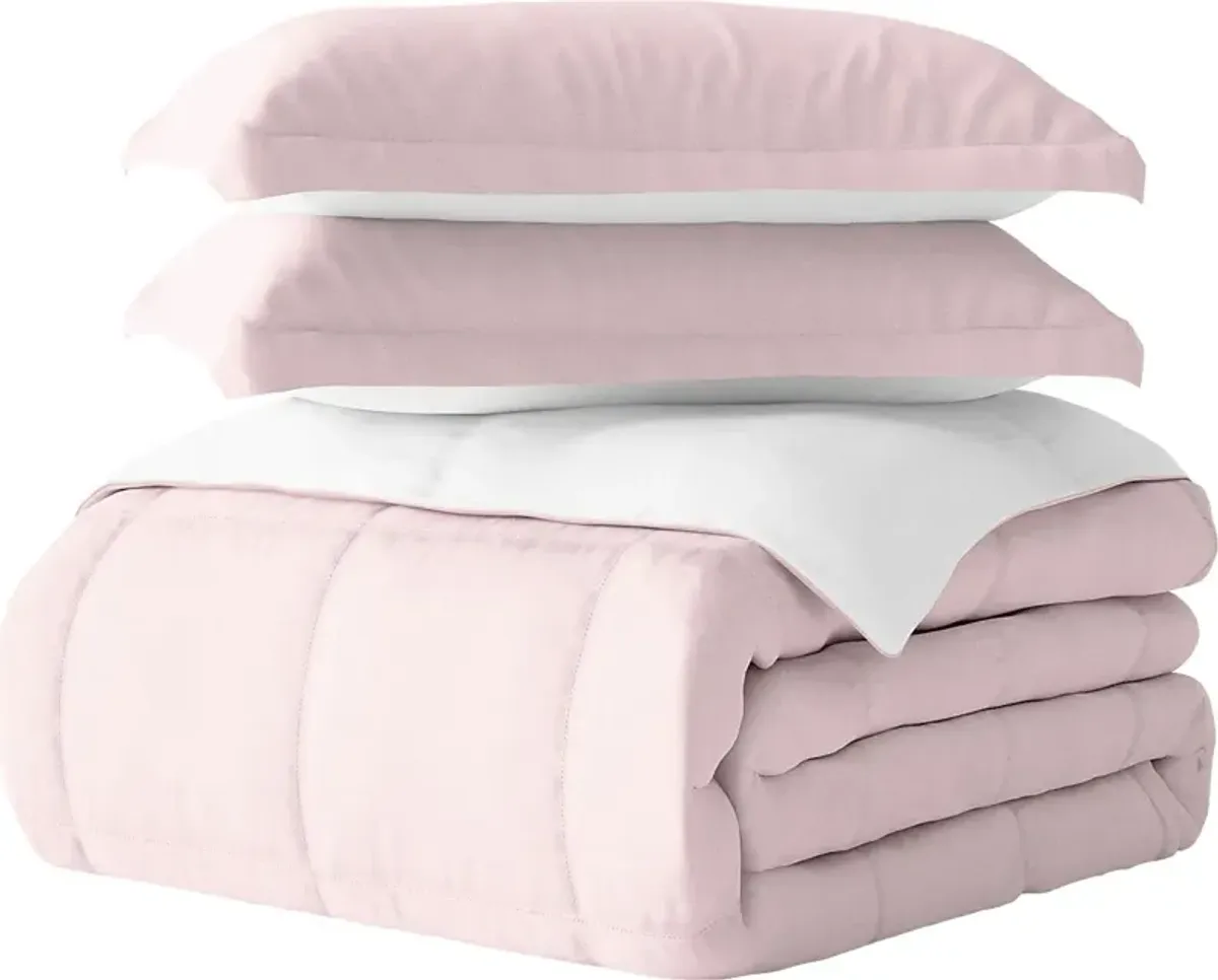 Belden Landing XXXIV Pink 3 Pc Queen Comforter Set