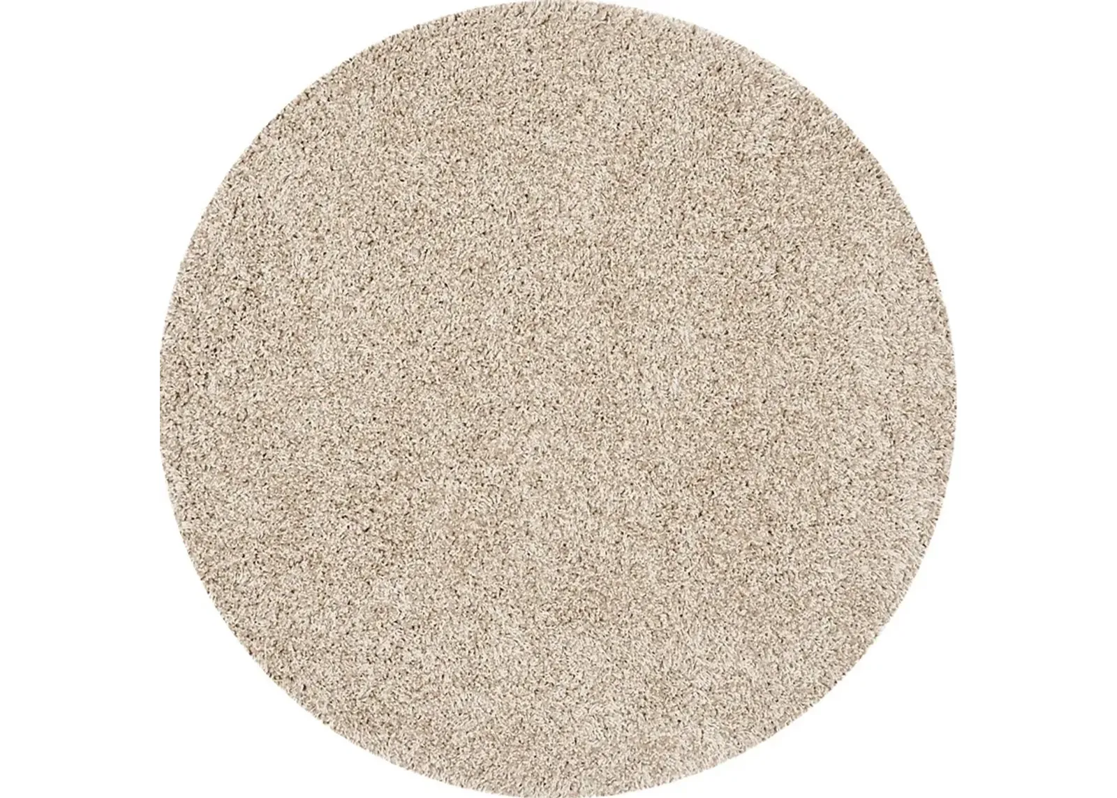 Cleona Beige 4' Round Rug