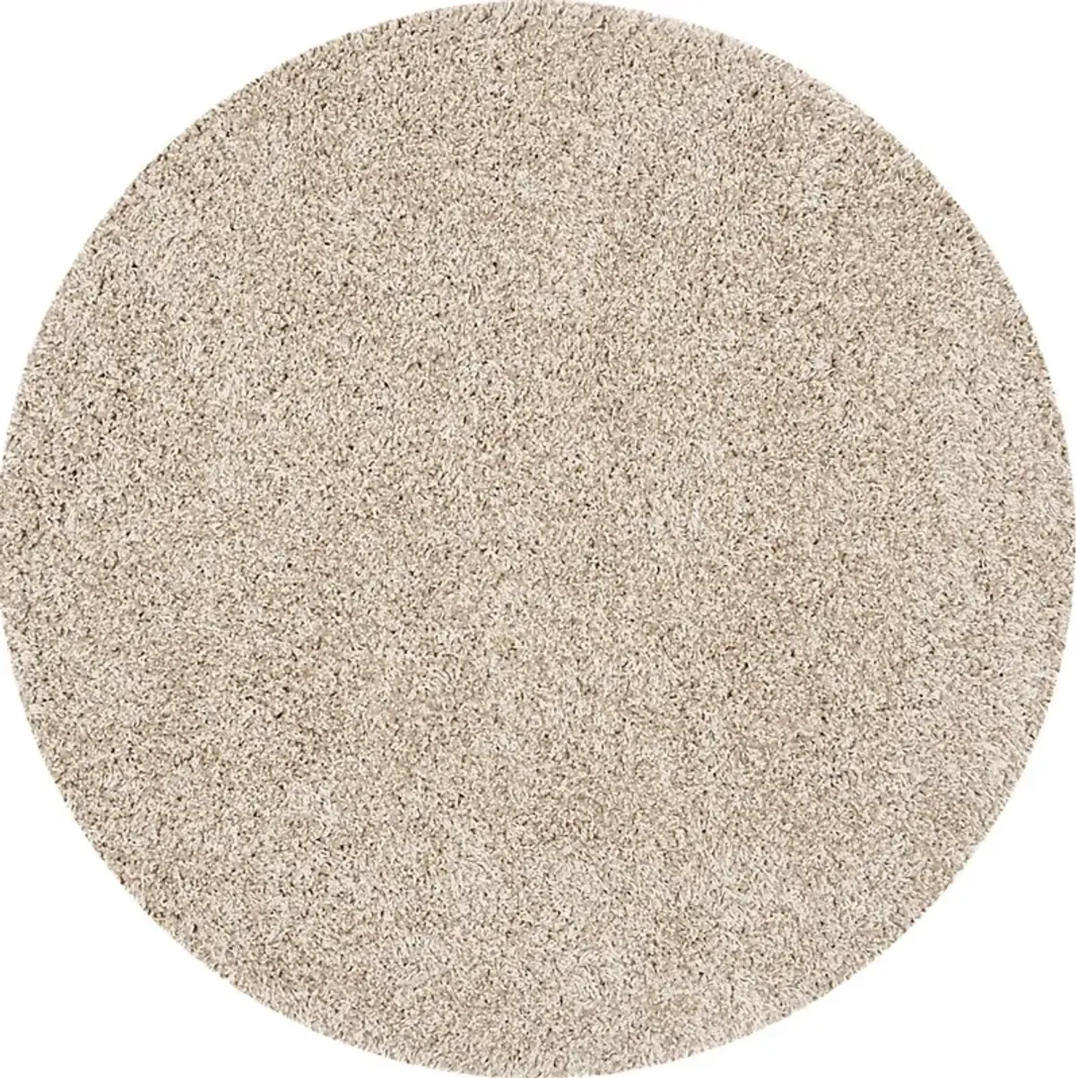 Cleona Beige 4' Round Rug