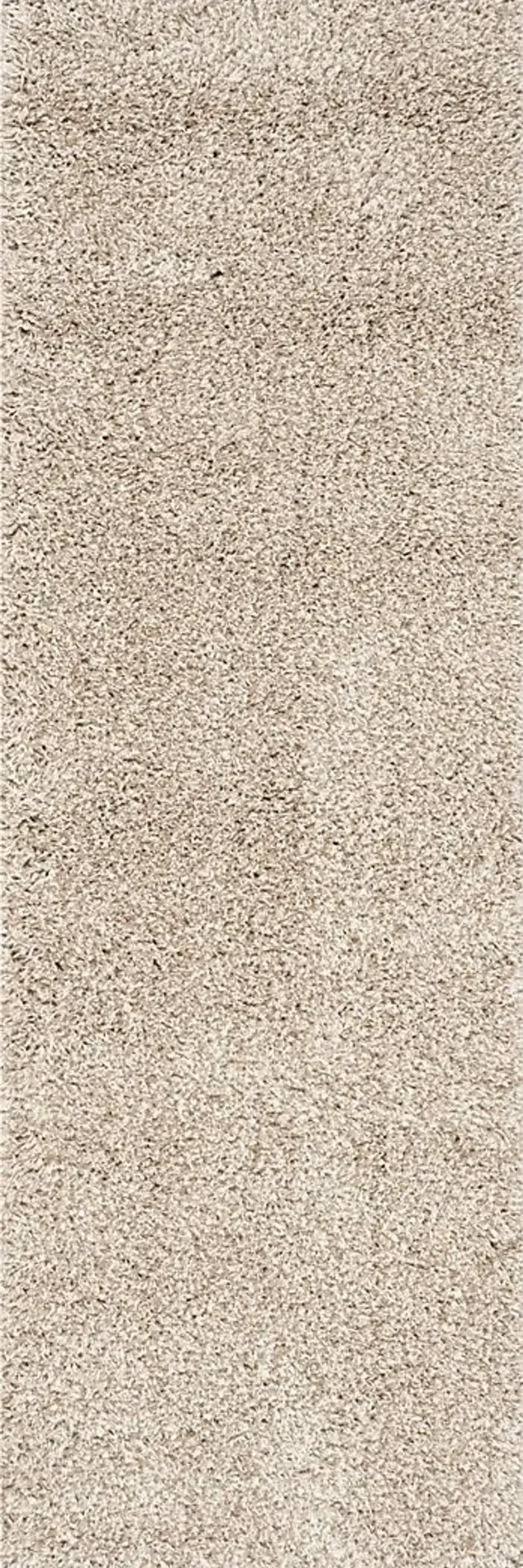 Cleona Beige 2' x 7' Runner Rug