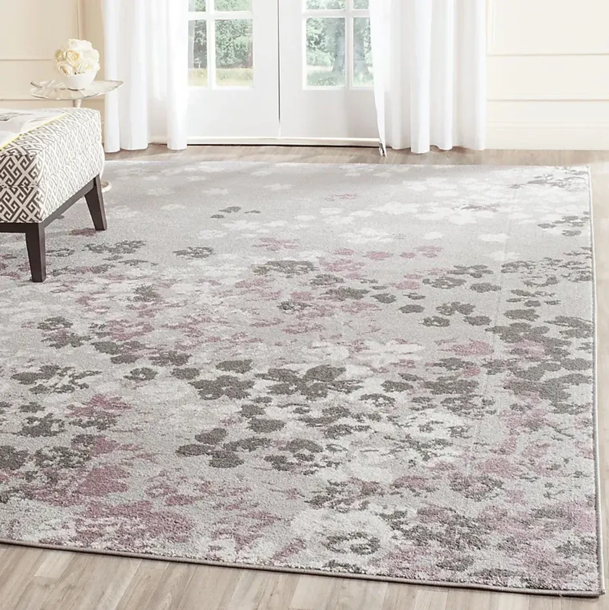 Cleora Light Gray 8' x 10' Rug