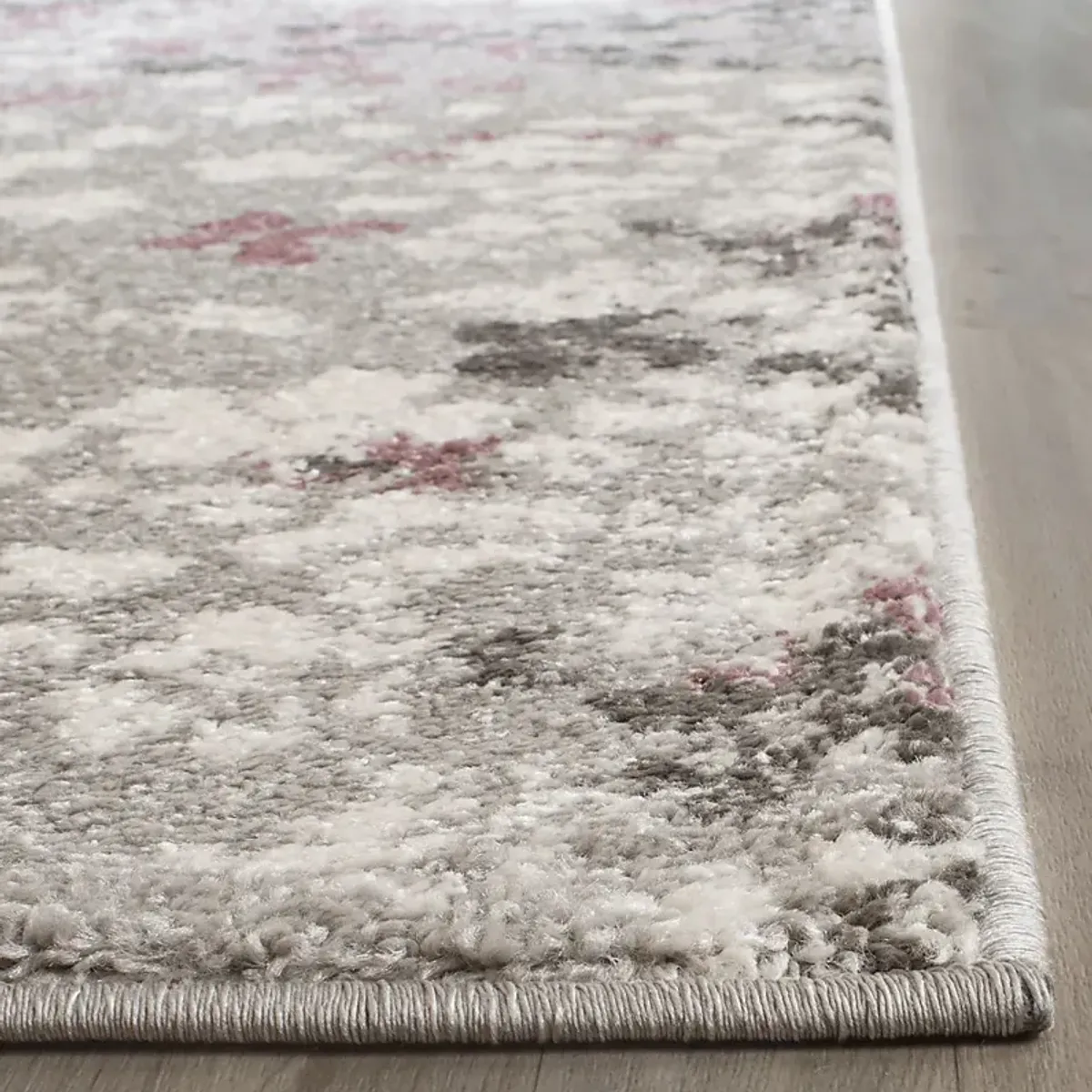 Cleora Light Gray 6' x 9' Rug