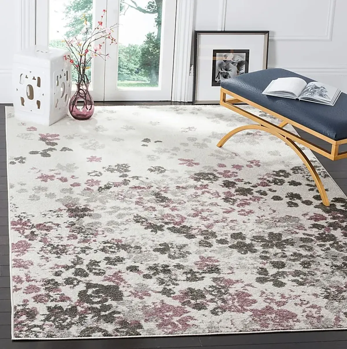 Cleora Ivory 6' x 9' Rug